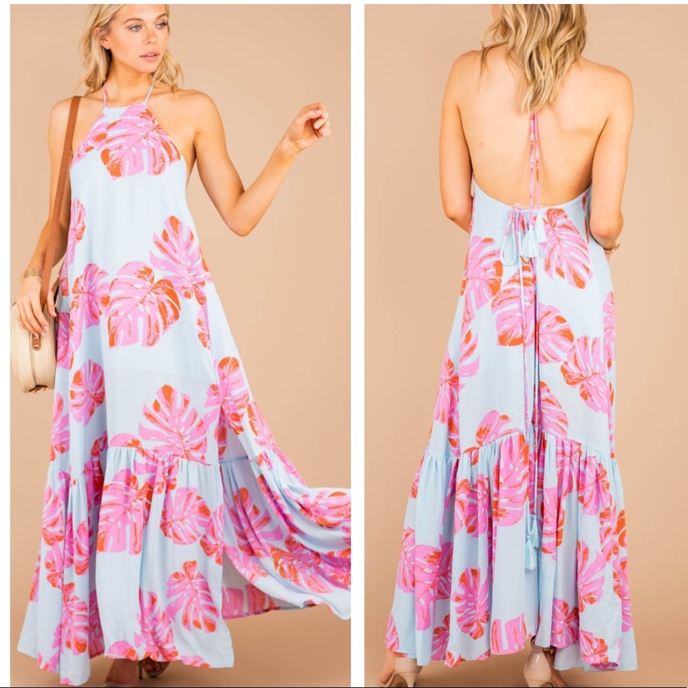 Buddy Love Let’s Get Away Maxi Dress Size M